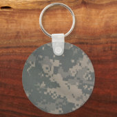 Acu Pattern Camouflage Troops Digital Art Peace Schlüsselanhänger (Vorderseite)