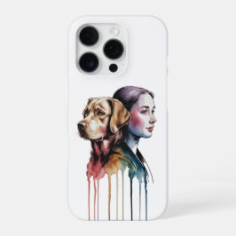 Acuarela Canina Labrador Retriever - Femenina iPhone 16 Pro Hülle