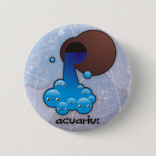 Acuariusknopf Button