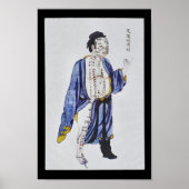 Acupunction Stomach Meridian Foot Yangming Poster (Vorne)