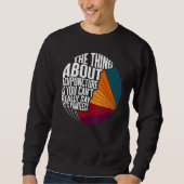 Acupuncture Can't Say It's Pointless Acupuncturist Sweatshirt (Vorderseite)
