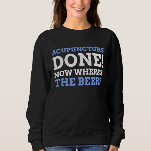 Acupuncture Sweatshirt (Vorderseite)