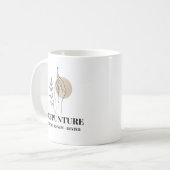 Acupuncture Therapy Mug Restore Renew Revive  Kaffeetasse (Vorderseite Links)