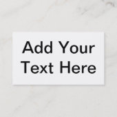 Acupuncturist Visitenkarte (Rückseite)