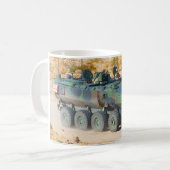 ACV-30 AMPHIBIOUS-KAMPFFAHRZEUG KAFFEETASSE (Vorderseite Links)