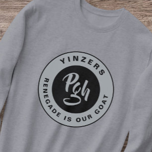 Acwear Sports Workout Yinzer City Vintag Sweatshirt