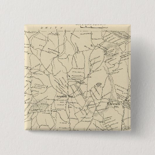 Acworth, Sullivan Landkreis Button (Vorderseite)
