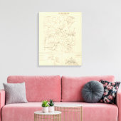 Acworth, Sullivan Landkreis Leinwanddruck (Insitu (Wohnzimmer))