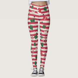 AD 001 - Digitales Weihnachtsmuster Leggings