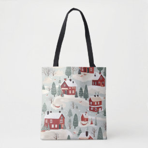 AD 002 - Digitales Weihnachtsmuster Tasche