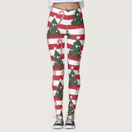 AD 003 - Digitales Weihnachtsmuster Leggings