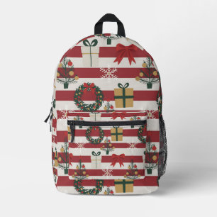 AD 004 - Digitales Weihnachtsbild Bedruckter Rucksack