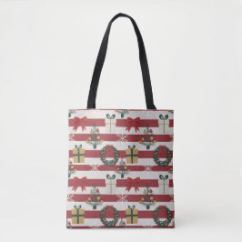 AD 004 - Digitales Weihnachtsmuster Tasche