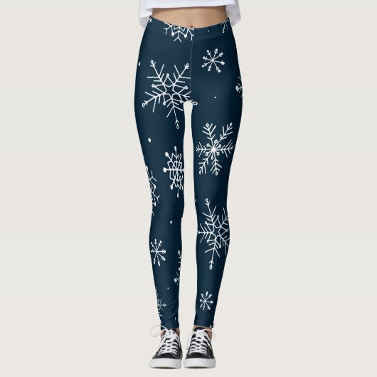 AD 007 - Digitales Weihnachtsbild Leggings (Vorderseite)