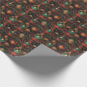 AD 014 - Digitales Weihnachtsbild Geschenkpapier (Ecke)