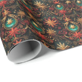 AD 014 - Digitales Weihnachtsbild Geschenkpapier (Rolleneckpunkt)