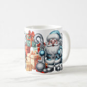 AD 021 - Weihnachtsfotografie Santa Claus 3d Kaffeetasse (VorderseiteRechts)