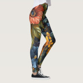 AD 025 - Digitales Bildmuster für Blumen Leggings (Rechts)