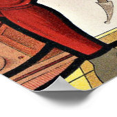 AD 1600 Schweizer Soldat Poster (Ecke)