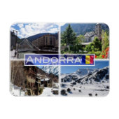 AD Andorra - Berge - Magnet (Horizontal)