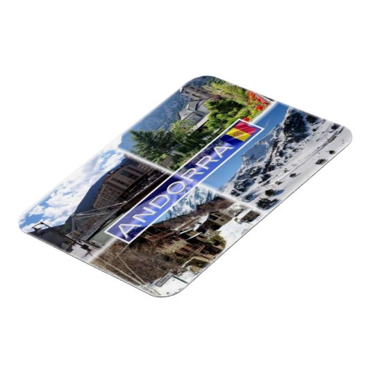 AD Andorra - Berge - Magnet (Linke Seite)