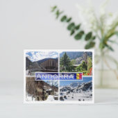 AD Andorra - Berge - Postkarte (Stehend Vorderseite)