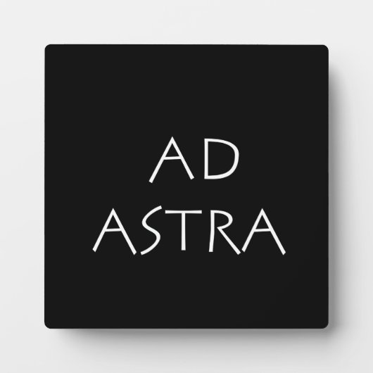 Ad astra fotoplatte (Vorderseite)