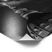 Ad Astra schießt den Mond Fotodruck (Ecke)