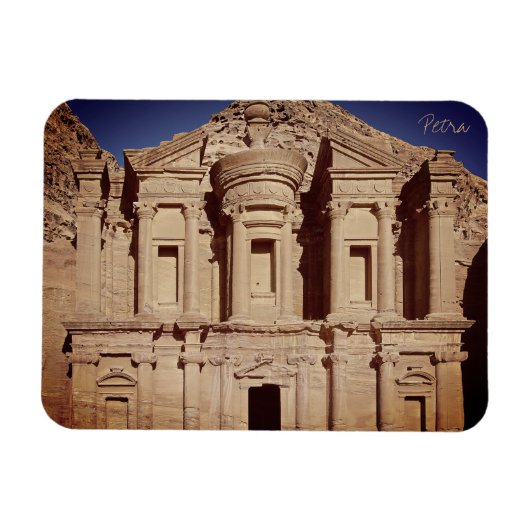 Ad Deir - Petra - Jordanien Magnet (Horizontal)