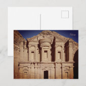 Ad Deir - Petra - Jordanien Postkarte (Vorne/Hinten)