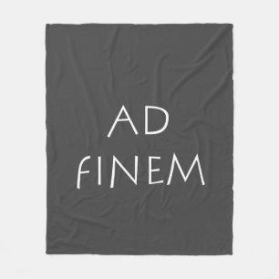 Ad Finem Fleecedecke