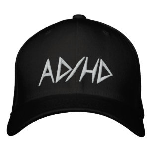 AD/HD BESTICKTE BASEBALLKAPPE