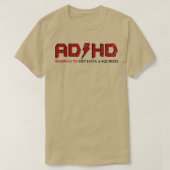 AD HD Highway to Hey Schauen Sie ein Eichhörnchen T-Shirt (Design vorne)