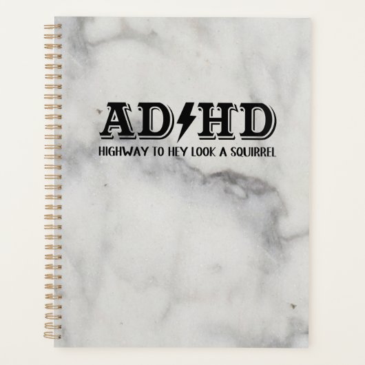 AD/HD Highway to...Suchen Sie einen Eichhörnchenpl Planer (Vorderseite)