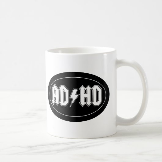 AD/HD KAFFEETASSE (Rechts)