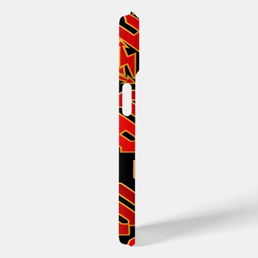 "AD/HD"-Rock Case-Mate iPhone Hülle (Rückseite / Rechts)