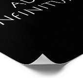 Ad infinitum poster (Ecke)