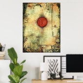 Ad Marginem von Paul Klee, Abstrakt Art Poster (Heimbüro)