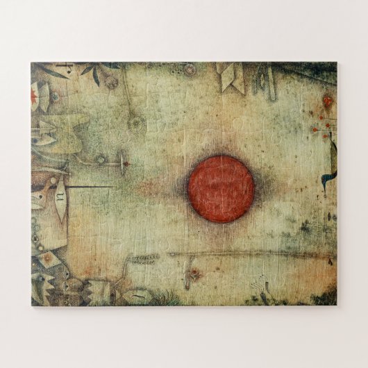 Ad Marginem von Paul Klee, Abstrakt Art Puzzle (Horizontal)