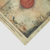 Ad Marginem von Paul Klee, Abstrakt Art Seidenpapier (Ausschnitt)