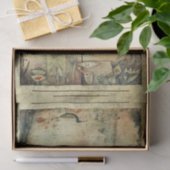 Ad Marginem von Paul Klee, Abstrakt Art Seidenpapier (Geschenk)