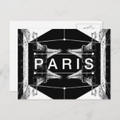 AD Paris Kaleidoskop Postkarte (Vorne/Hinten)