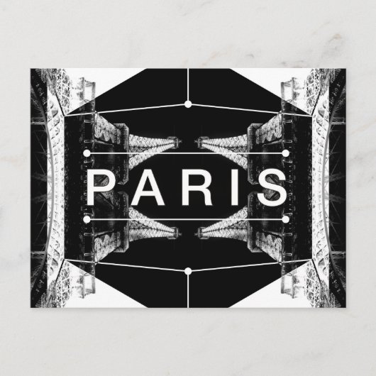 AD Paris Kaleidoskop Postkarte (Vorderseite)