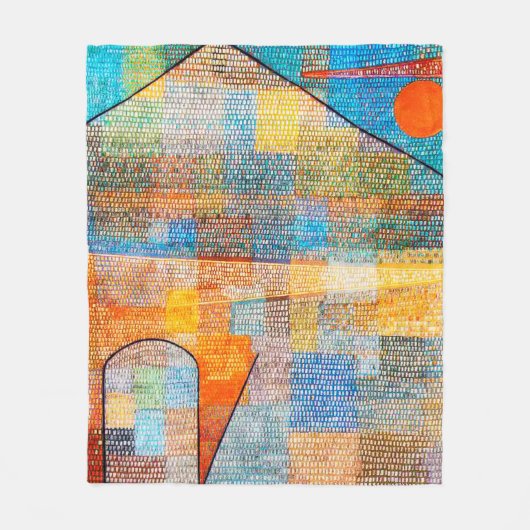 Ad Parnassum, Paul Klee Fleecedecke (Vorderseite)