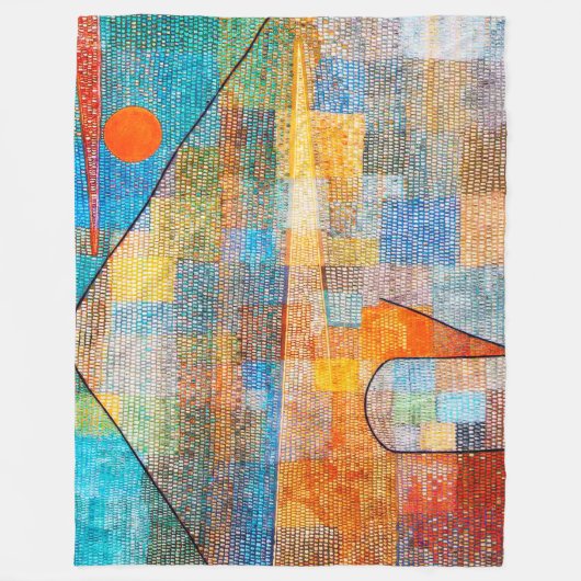 Ad Parnassum, Paul Klee Fleecedecke (Vorderseite)