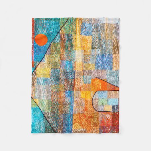 Ad Parnassum, Paul Klee Fleecedecke (Vorderseite)