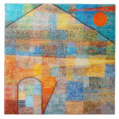 Ad Parnassum, Paul Klee Fliese (Vorderseite)