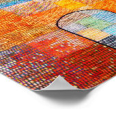 Ad Parnassum, Paul Klee Poster (Ecke)