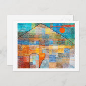Ad Parnassum, Paul Klee Postkarte (Vorne/Hinten)