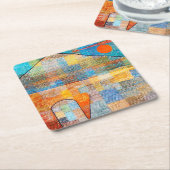 Ad Parnassum, Paul Klee Rechteckiger Pappuntersetzer (angewinkelt)